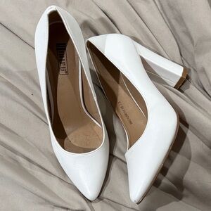 Elegant White Heels